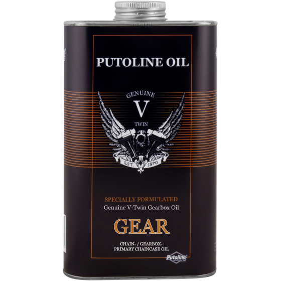 PUTOLINE Genuine V Twin Gearbox Oil - 1L