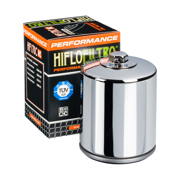 HIFLO FILTRO Oil Filter HF170C Chrome
