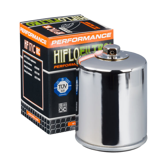 HIFLO FILTRO Oil Filter HF171CRC Chrome Racing