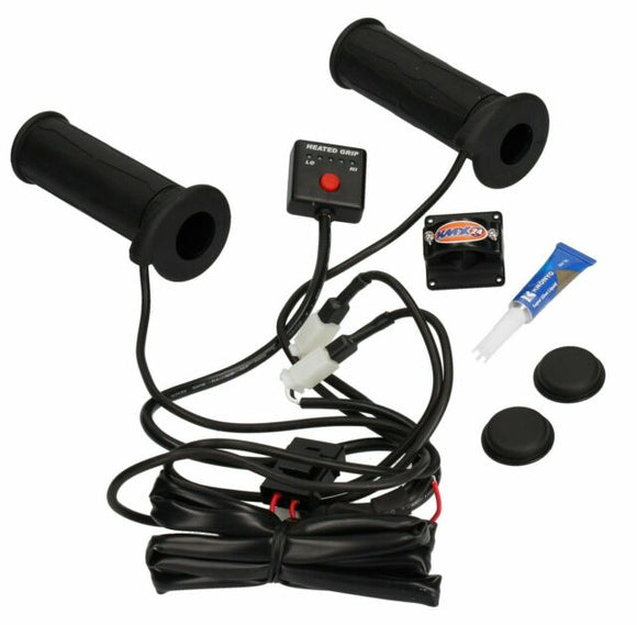 JMT Motorcycle Motorbike Heated Grips with 5 Settings 22mm