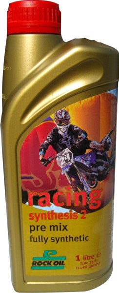 ROCK OIL Synthesis 2 Racing Off Road Fully Synthetic Pre Mix Oil