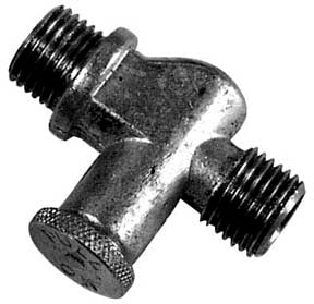 Petrol Tap 1/4" x 1/4" Brass Pull Type