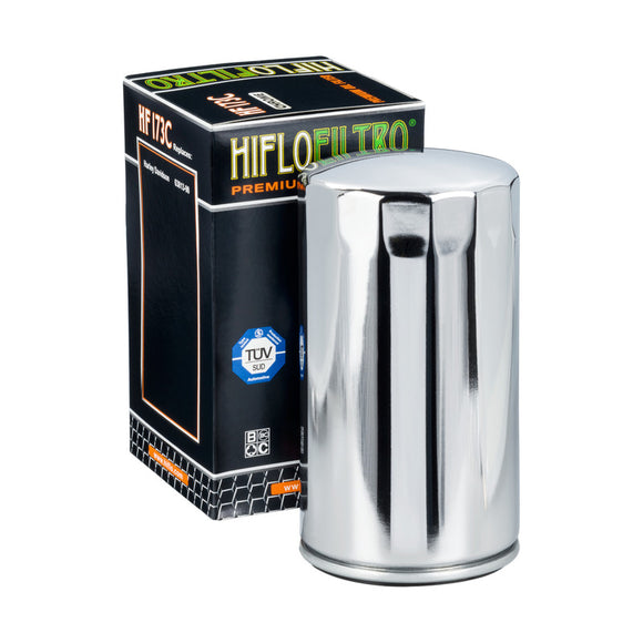 HIFLO FILTRO Oil Filter HF173C Chrome